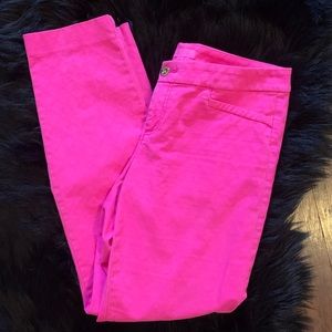 Lilly Pulitzer Pink Printed Jeans